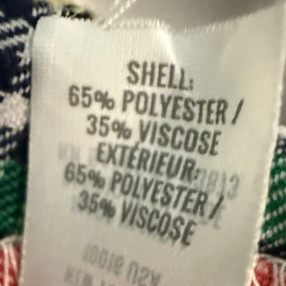 Aerie Pleated Mini Skirt in Red and Green - Picture 9 of 12